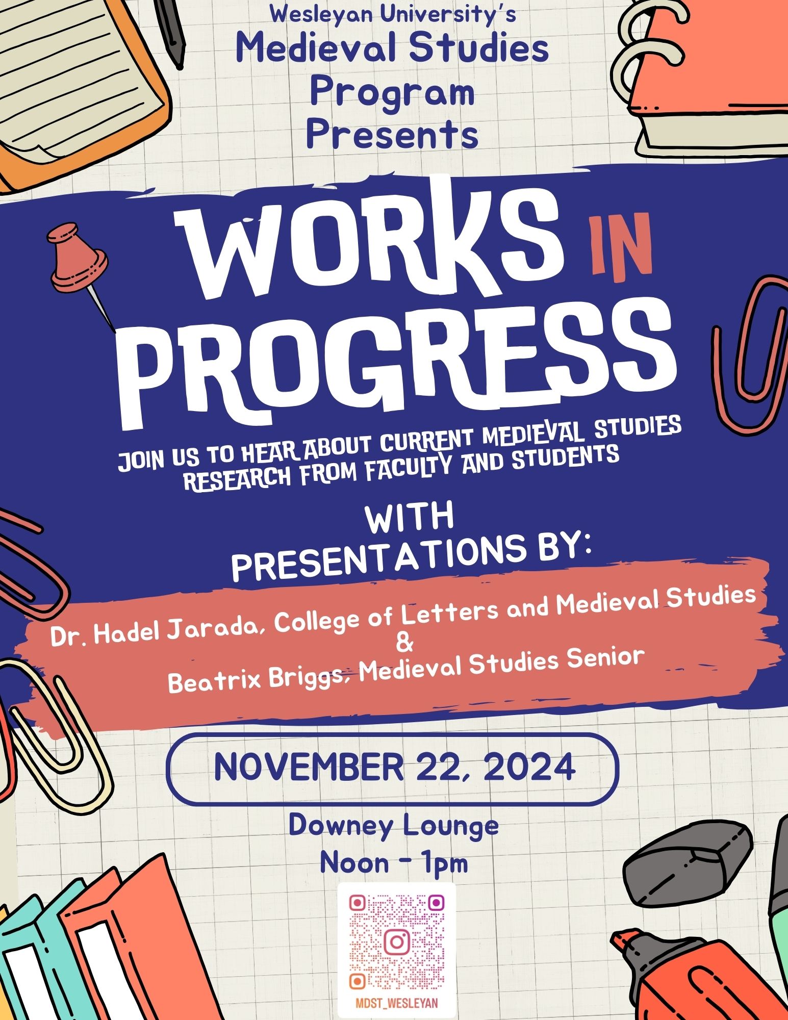 Works In Progress Event